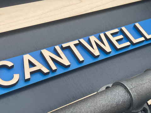 Personalized Gear Rack
