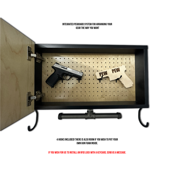 Custom Gear Rack Concealment Case