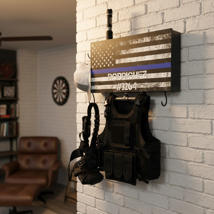 Custom Gear Rack Concealment Case